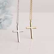 A Sterling Silver Cross Necklace