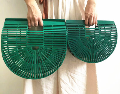 A Green Bamboo Bag