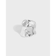 Macy Irregular Sterling Silver Ear Cuff