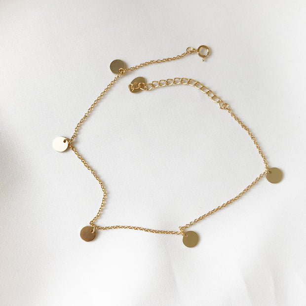 Sterling Silver Tessa Anklet