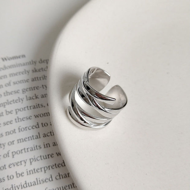 Ziggy Sterling Silver Ring