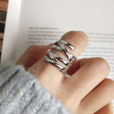 Ziggy Sterling Silver Ring