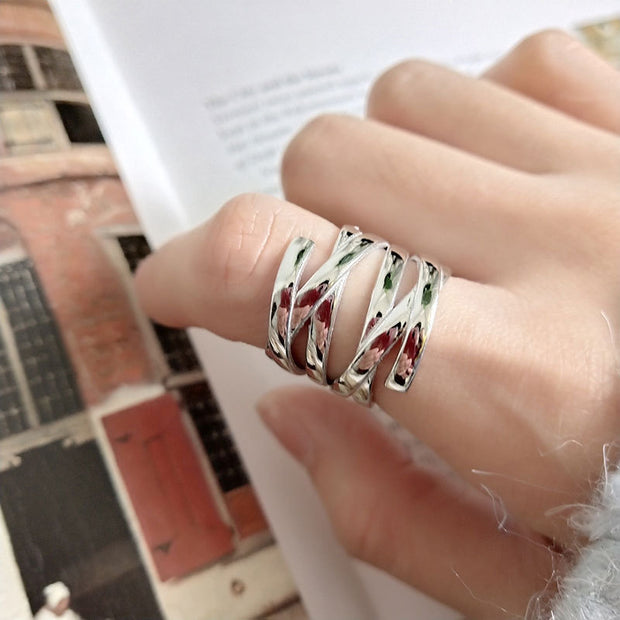 Ziggy Sterling Silver Ring