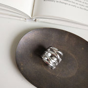 Ziggy Sterling Silver Ring