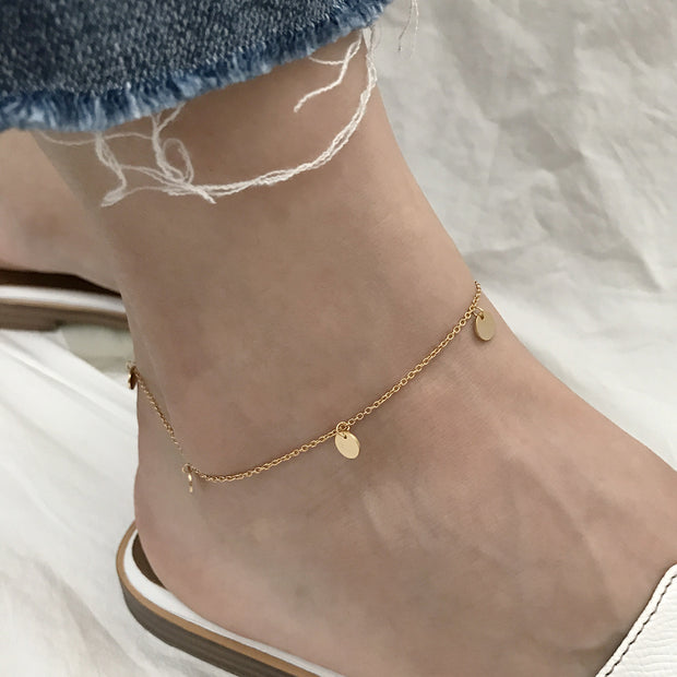 Sterling Silver Tessa Anklet