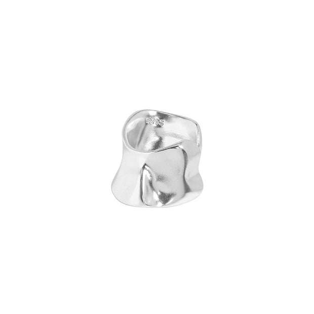 Macy Irregular Sterling Silver Ear Cuff